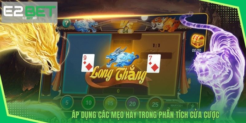 Áp dụng các mẹo hay trong phân tích cửa cược 